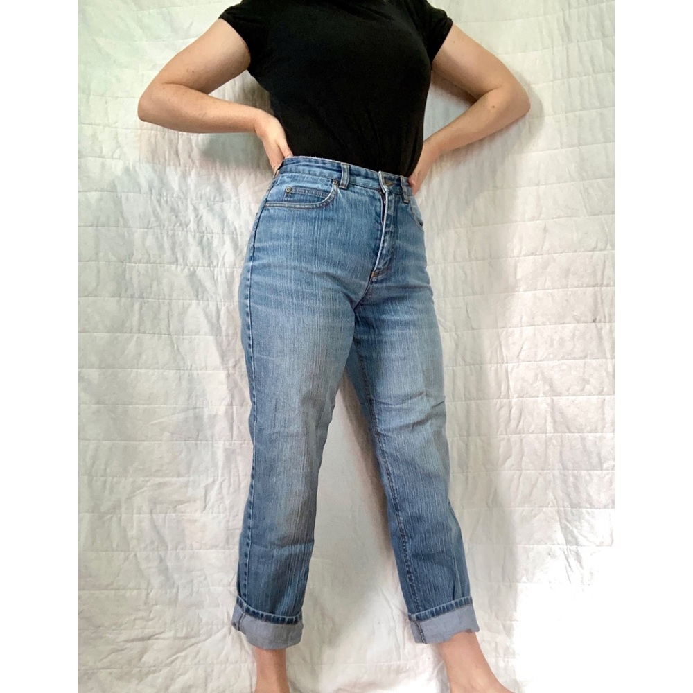 Vintage high waisted Talbots straight leg jeans